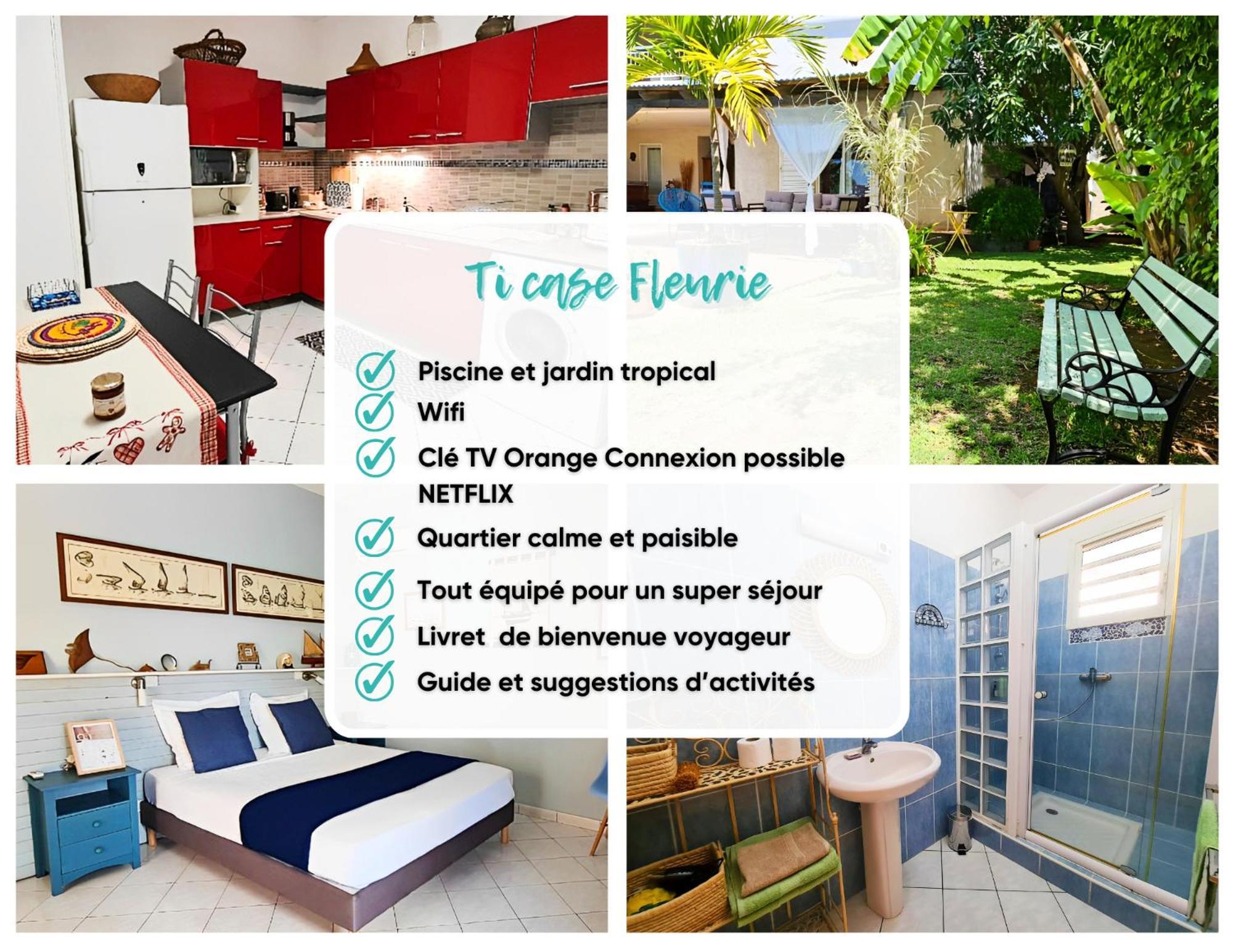 Ti Case Fleurie * Piscine * Jardin Tropical Saint-Leu Zewnętrze zdjęcie